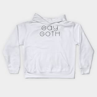 Gay Goth Kids Hoodie